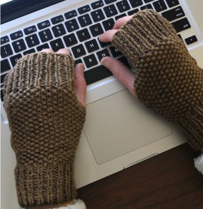 texting gloves knitting pattern