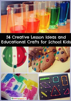 56 Creative Lesson Ideas and Educational Crafts for School Kids ...