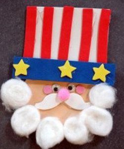 Uncle Sam Paper Craft | AllFreeKidsCrafts.com