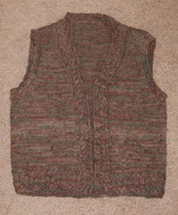 Ravelry: Slipped Cable Vest pattern by Knit Picks Design Team