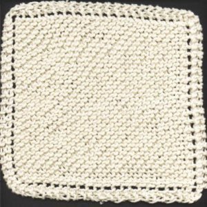 Basic Knitted Dishcloth Pattern - Easy Homemade Crafts, Projects