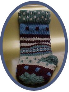 Personalized Christmas Stocking - Free Knitting Pattern for a