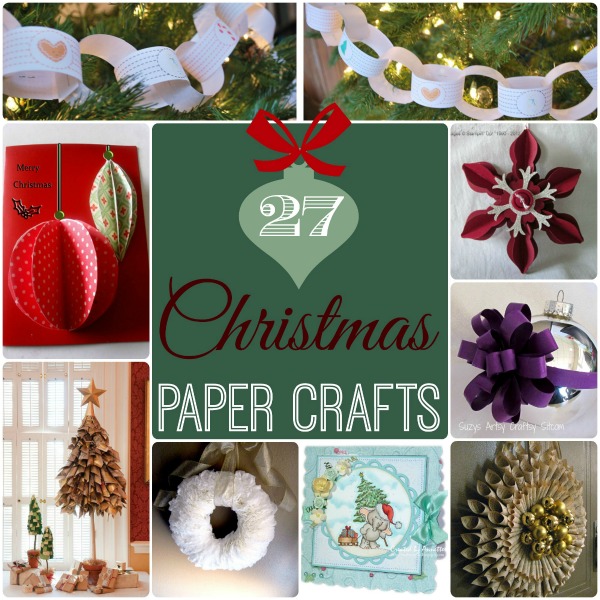 27 Christmas Paper Crafts | AllFreePaperCrafts.com