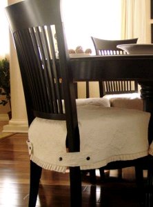 #: Dining Chair Slipcover Pattern