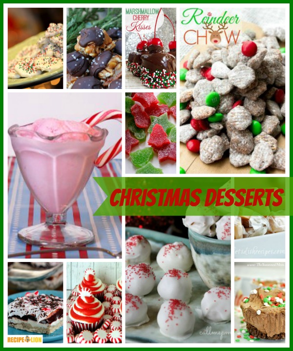 44 Christmas Dessert Ideas | RecipeLion.com